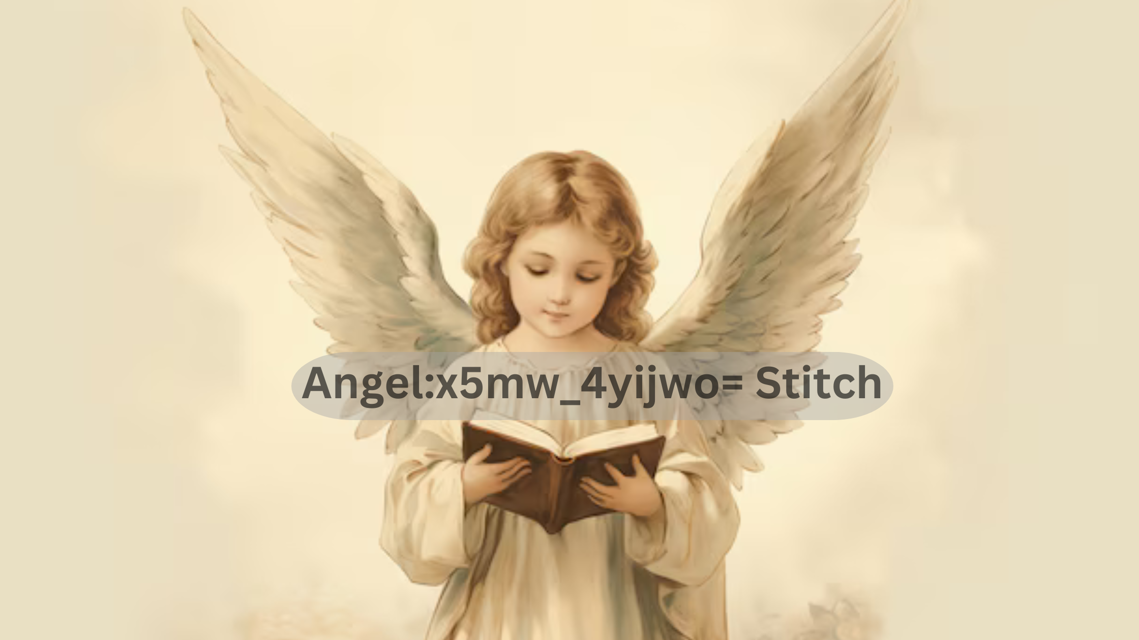 Angel:x5mw_4yijwo= Stitch