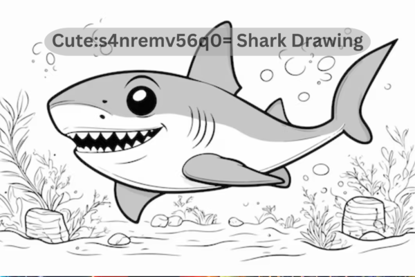 Cute:s4nremv56q0= Shark Drawing