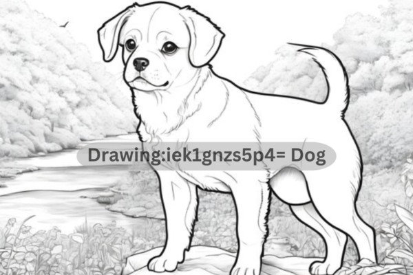 Drawing:iek1gnzs5p4= Dog