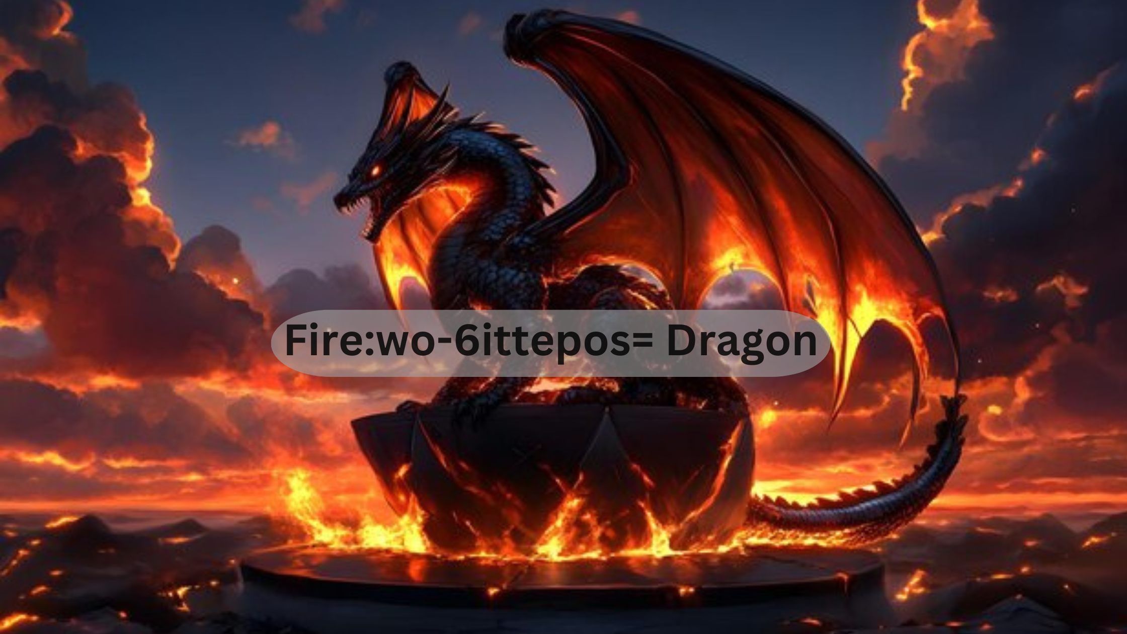 Fire:wo-6ittepos= Dragon