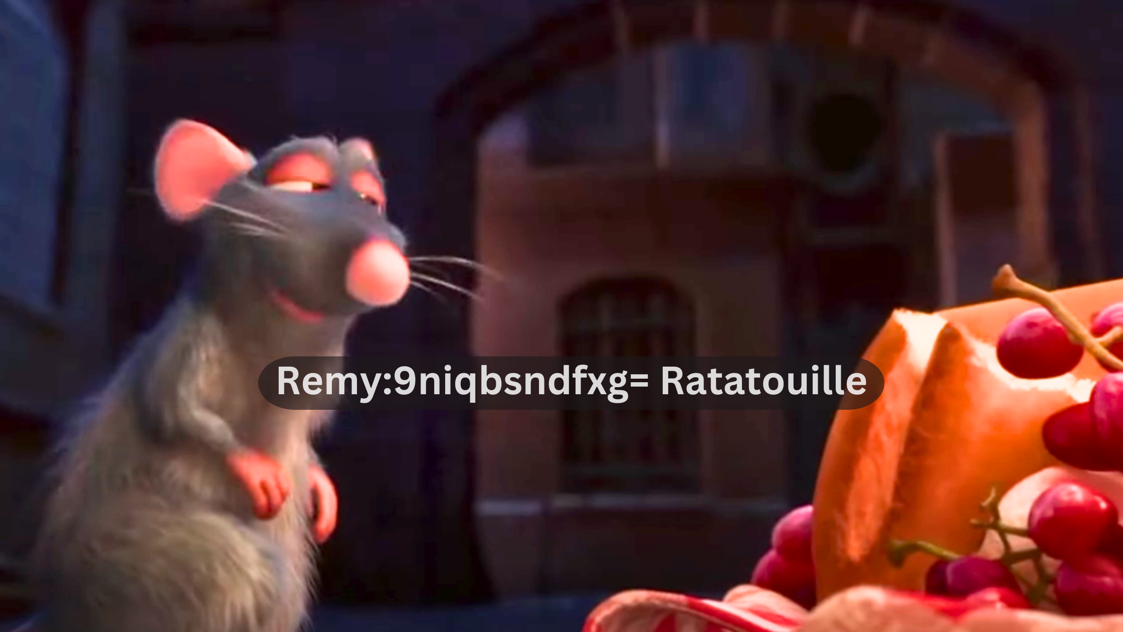 Remy:9niqbsndfxg= Ratatouille